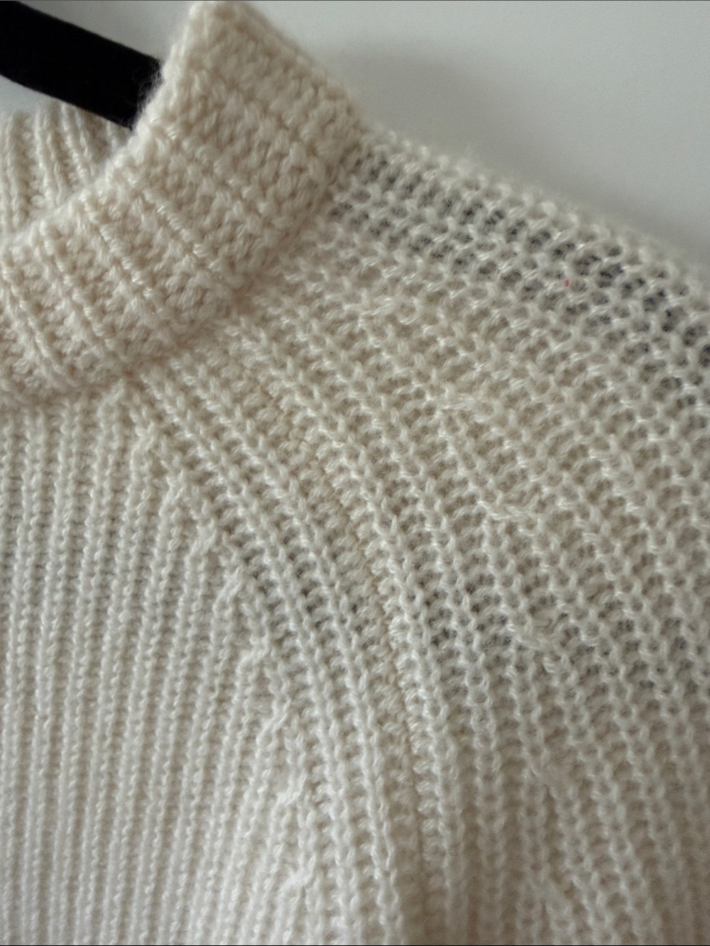 Jenni Kayne Cashmere Fisherman Sweater Ivory Cream Size XS - Picture 8 of 9